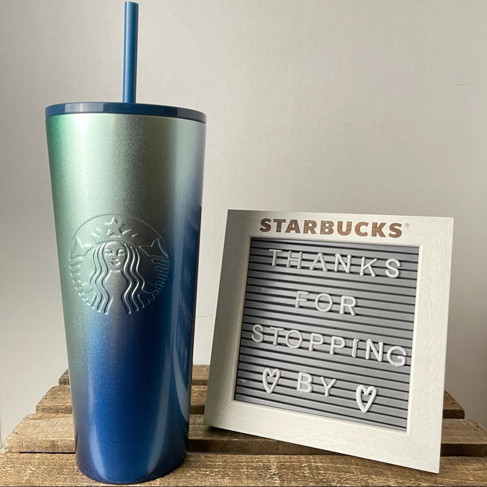 STARBUCKS Venti Stainless Steel Gradient Cold Tumbler